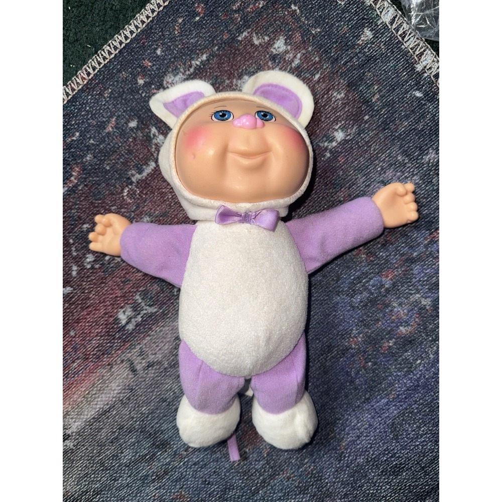 Cabbage Patch Kids Baby Mouse Costume White And Purple -2019‎ - Stained!